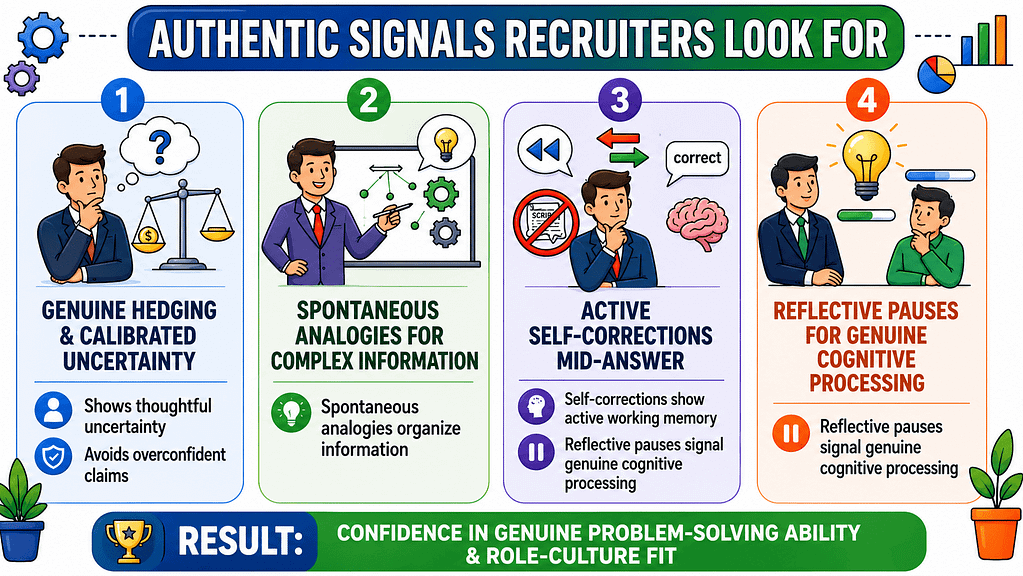 honest vs rehearsed interview answers: authentic signals recruiters look for